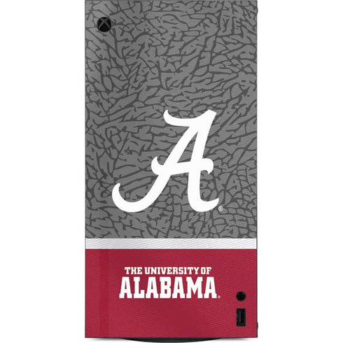 University of Alabama Logo XBox Series X Digital Edition Console Skin